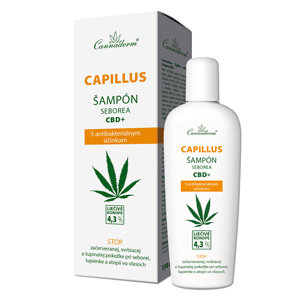 Cannaderm Capillus - šampón seborea CBD+ 150 ml