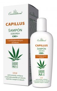 Cannaderm Capillus - šampón seborea CBD+ 150 ml